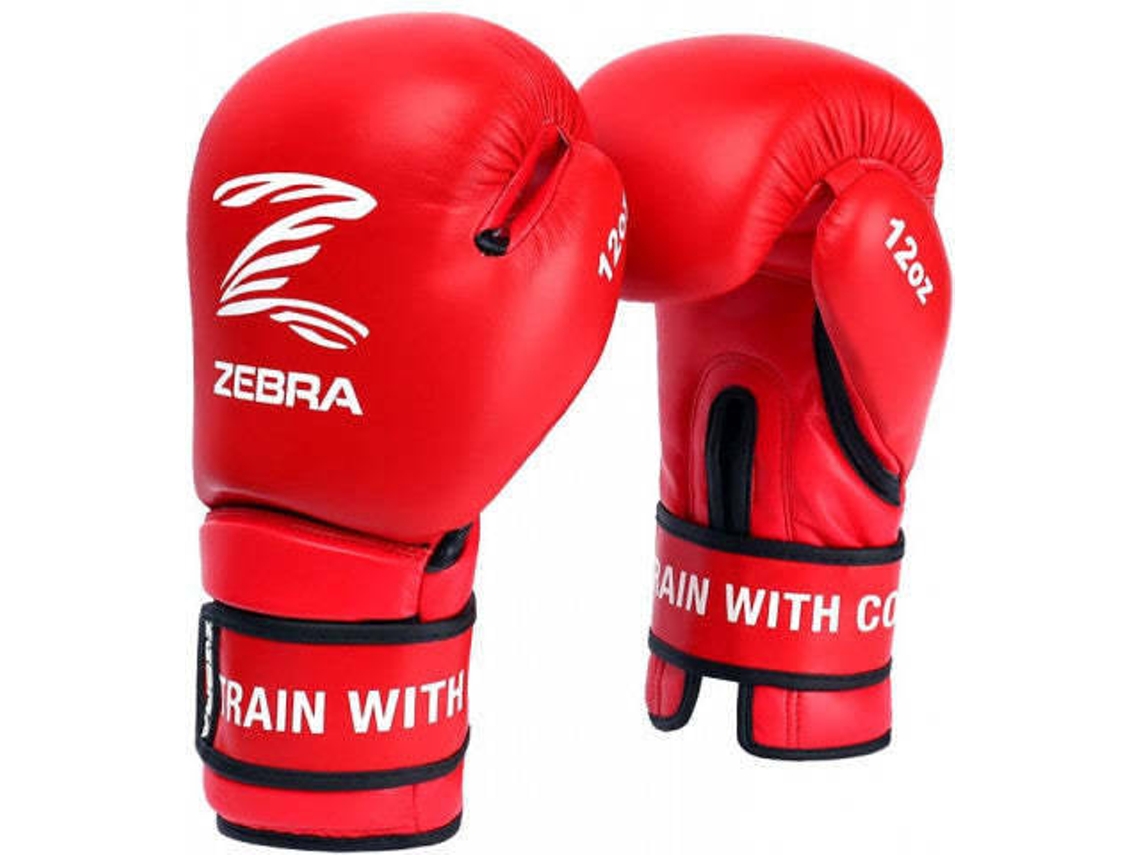 Guante de Boxeo ZEBRA Performance (Rojo - 10 OZ)