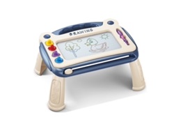 Pizarra Magnética (azul), Rompecabezas Para Colorear Montessori, Tablero Para Escribir, Juegos Educativos Artísticos