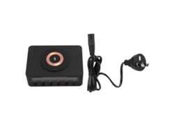 Estación De Carga Inalámbrica Magnética De 6 Puertos, 100 W Pd Qc3.0 Usb Para Múltiples Dispositivos, Enchufe Australiano.
