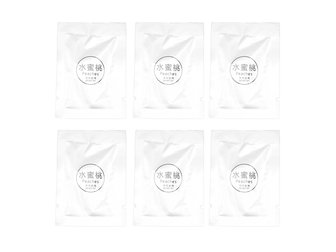 6 Pastillas De Recambio Para Ambientador De Coche Con Aroma A Melocotón. Ideal Para Clip De Viento Con Aromaterapia.