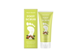 Gel exfoliante para pies con azúcar particulada