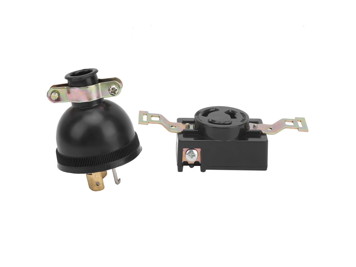 Enchufe Y Toma De Corriente De 3 Orificios Para Generador Diésel Monofásico De 3/5/6,5/8 Kw, Ac220 V, Con Conexiones De Cobre.