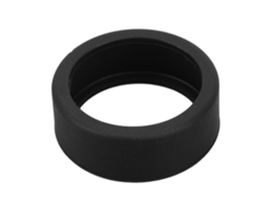 Capa De Anel De Silicone Flexível Protector Anti-risco Para Anéis Inteligentes Tamanhos 6-10 Preto
