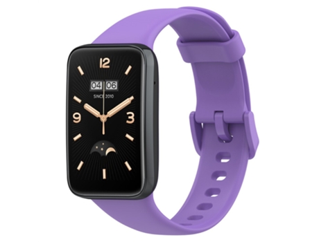 Correa TPU + PU hebilla ardillón ajustable para Xiaomi Mi Band 7 Pro - purpúreo