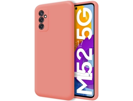 Carcasa Samsung Galaxy M52 5G TUMUNDOSMARTPHONE Silicona Líquida Rosa