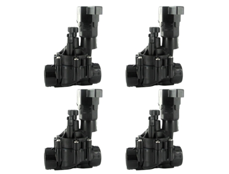 Electroválvula RAIN BIRD 100-DVF 9V con regulador de caudal (Pack x 4) Oferta exclusiva