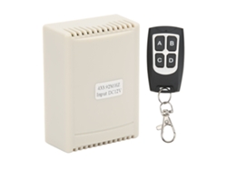 Kit De Control Remoto Inalámbrico Con Relé De 4 Canales Y 12 V Para El Control Industrial De Puertas Y Ascensores.