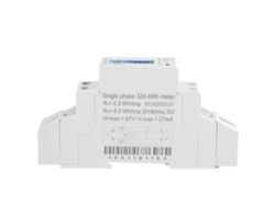 Medidor De Energía Eléctrica Monofásico Din Rail Con Pantalla Lcd Digital Ddm18l