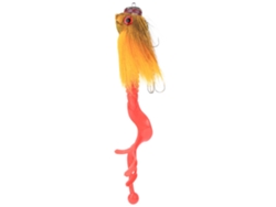 Señuelo De Pesca De Resina, Con Forma De Rata, Con Anzuelos Triples Duros, Color Amarillo, 101 G.