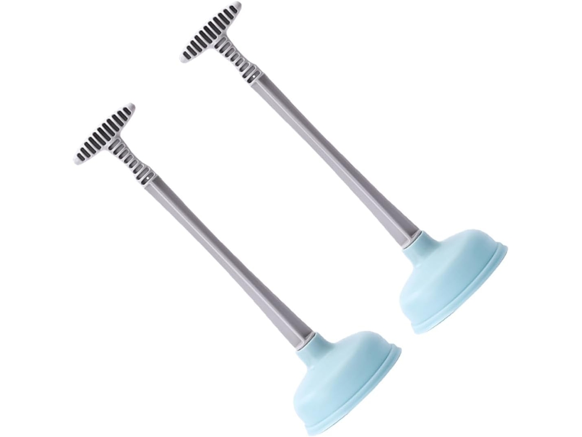 Juego De 2 Ventosas Azules Resistentes,, Decorativo