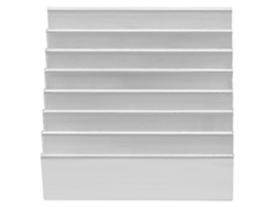 Disipador de calor de aluminio 2026as-10un para placa base, refrigerador de puente sur de CPU, 28x28x11 mm