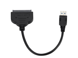 Cable Adaptador Usb 3.0 para Sata 7 15 Pinos Negro