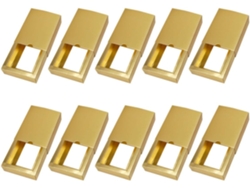 Cajas de embalaje plegables con cajón, diseño sencillo y elegante, 10 unidades, fabricadas en papel.