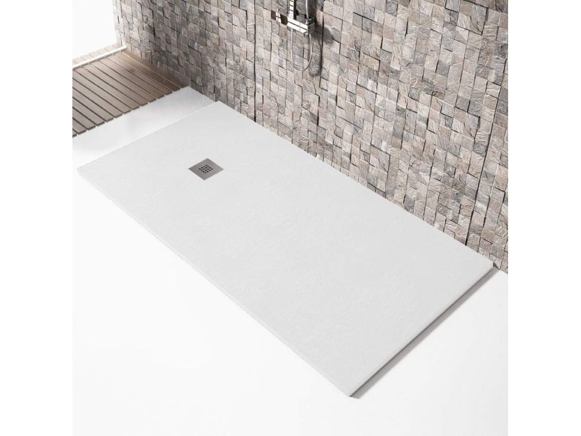Plato De Ducha Resina Madison Blanco 120x130cm