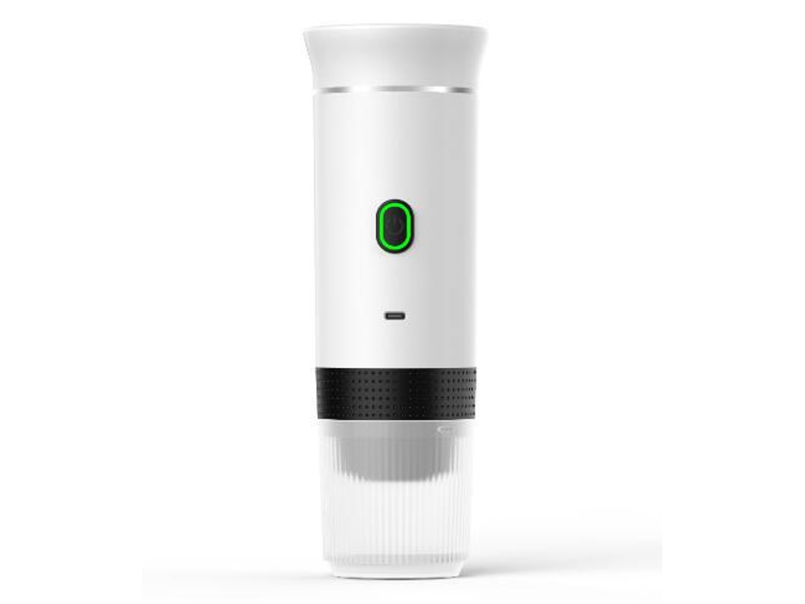 Cafetera Portátil 3 En 1, Eléctrica De Cápsulas Con Un Solo Botón, Autocalentamiento Rápido, Color Blanco GERTIZ