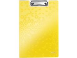 Portapapel LEITZ Con Resorte Miniclip Wow A4 Amarillo