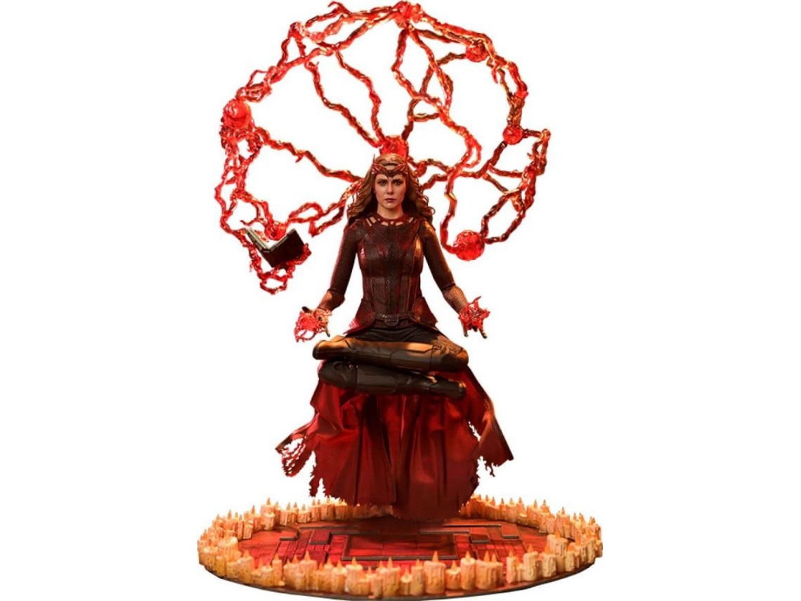Figura Hot Toys MMS653 - Marvel Comics - Doctor Strange In The Multiverser Of Madness - The Scarlet Witch Deluxe Version