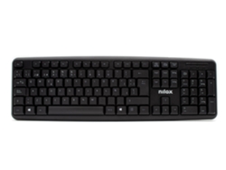 Nilox Nxkbe000002 Teclado Usb Qwerty Espanhol Negro