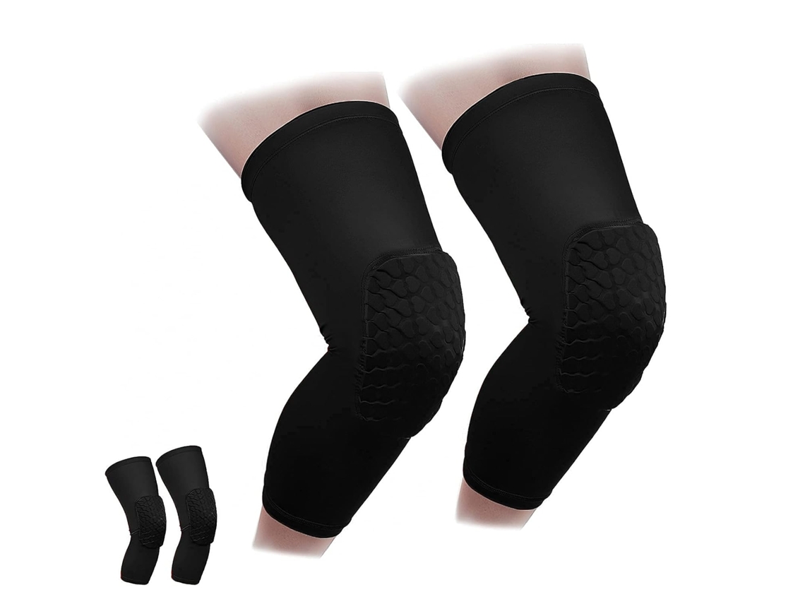 Rodilleras Hexpad transpirables, antideslizantes y con protección contra impactos (paquete de 2)