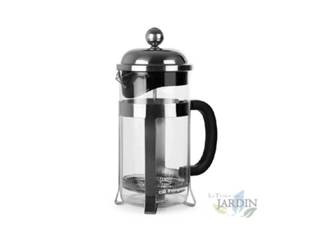 Cafetera Prensa Francesa ORBEGOZO Cristal borosilicato 1000Ml