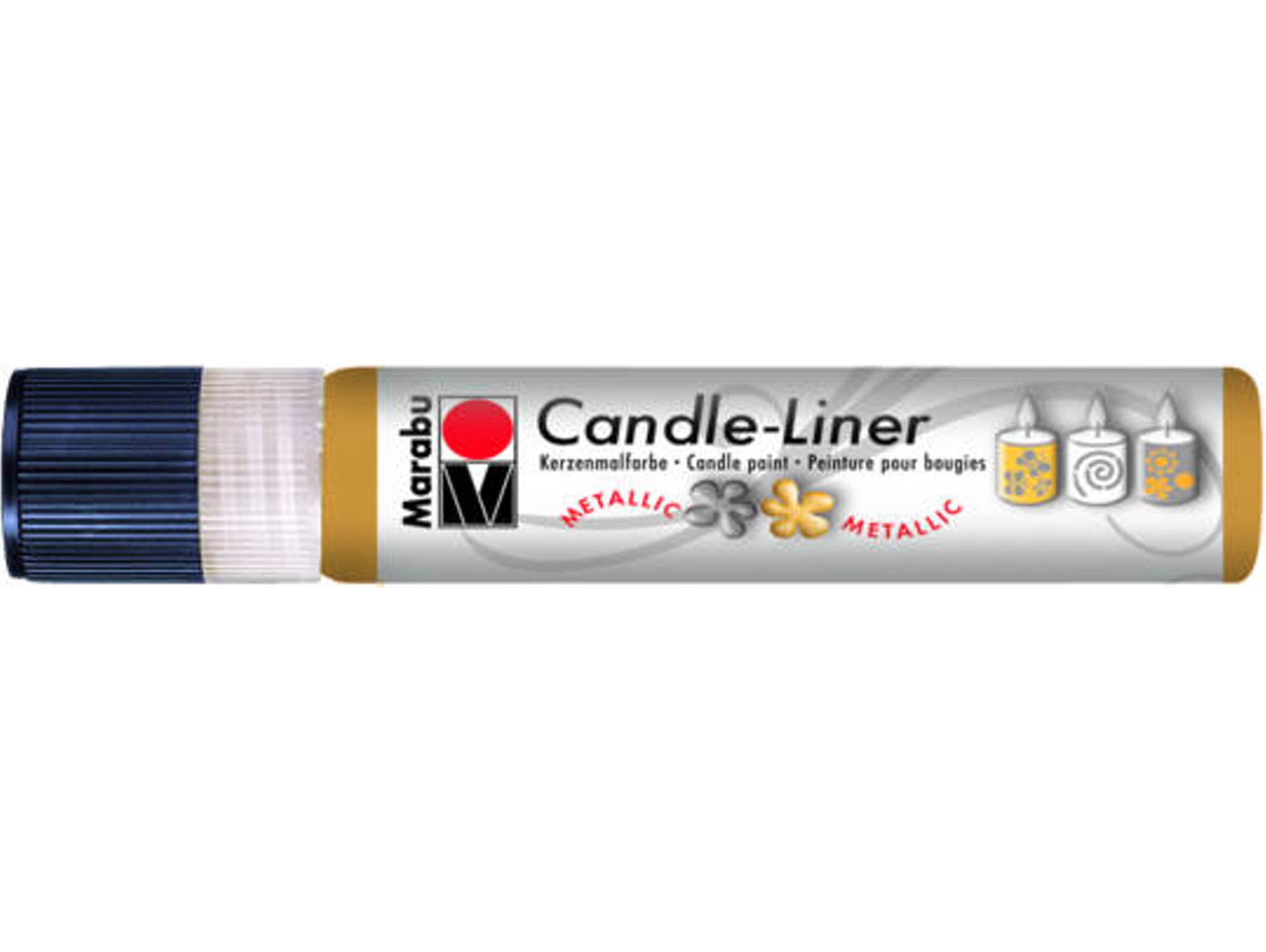 Pintura MARABU Candle-Liner Naranja 25 ml