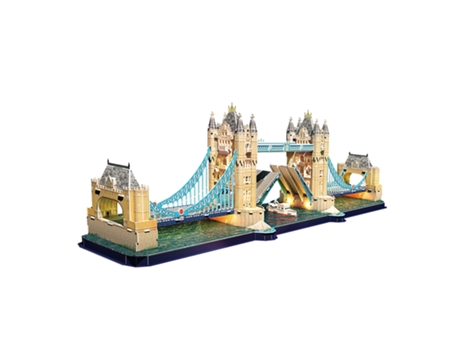 Puzzle VAN DER MEULEN Tower Bridge Puzle 3D 222 pieza(s) Edificios