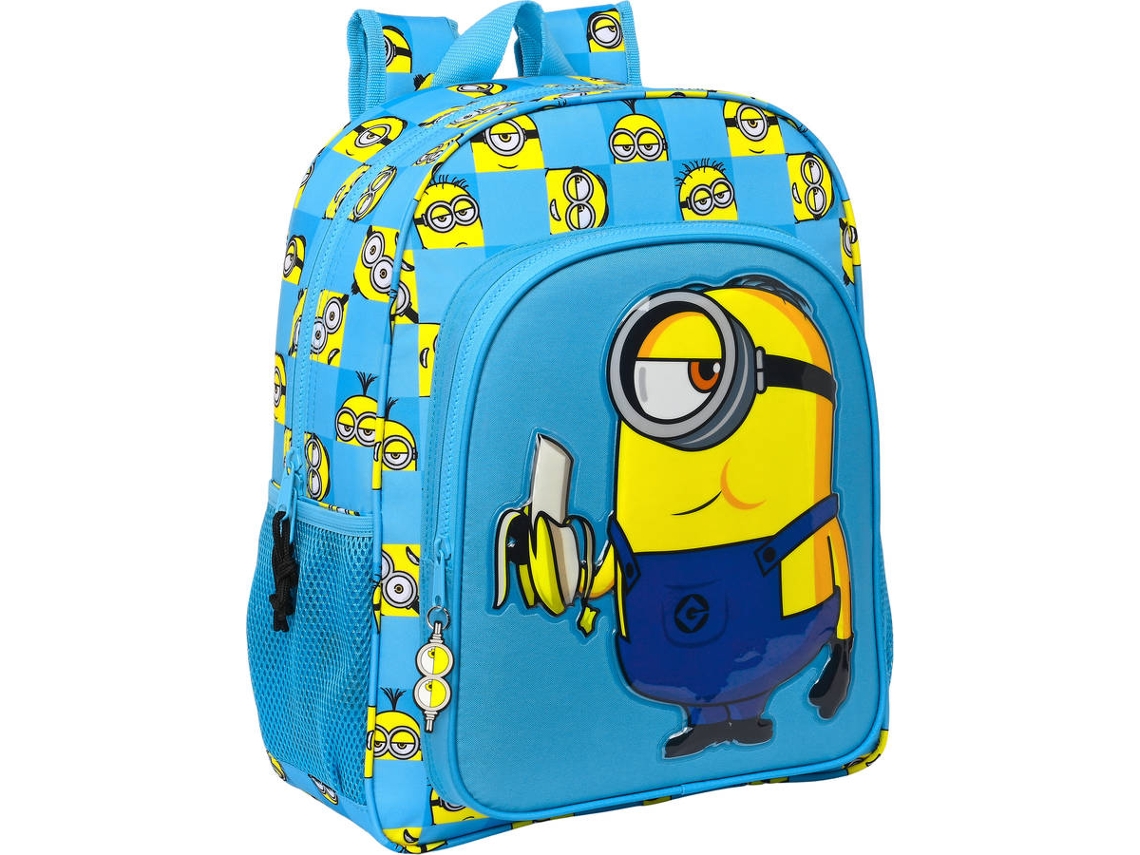 Mochila MINIONS (32 x 38 x 4)