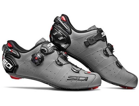 Zapatillas para Hombre SIDI Carretera Wire 2 Carbono Gris para Ciclismo (EU 39)