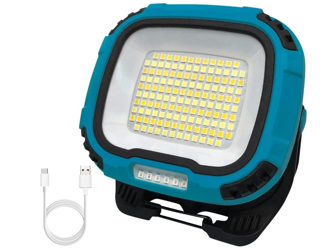 Luz De Trabajo Led Recargable, Reflector Cob Superbrillante Con Soporte Magnético, Luz De Seguridad Con Batería Usb, Luz Portátil Impermeabl