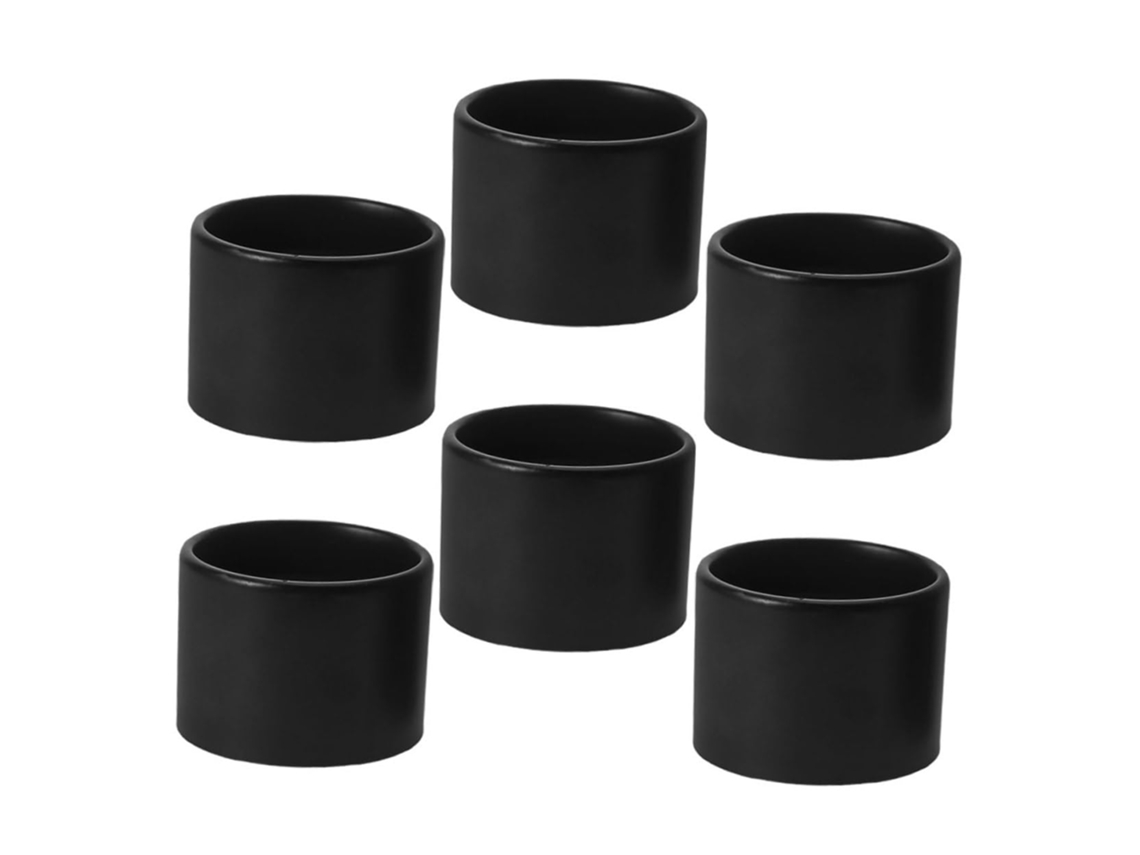 6 Piezas De Anillos Adaptadores Para Pantallas De Lámparas, Collares Metálicos Para Portalámparas De Cerámica, Fijación