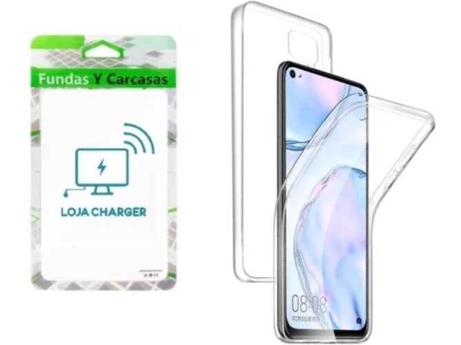 Funda y Protector de Pantalla LOJA CHARGER 4X1 360° Protección total Huawei P40 Lite Transparente