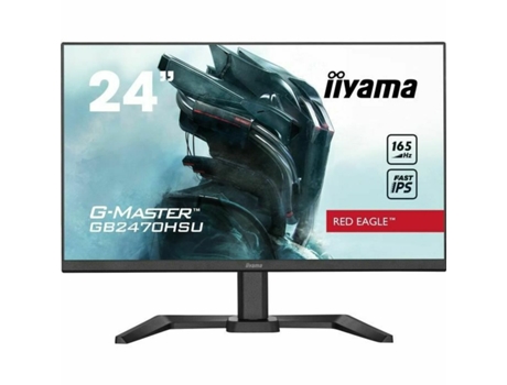 Monitor IIYAMA GB2470HSU-B5 (Negro - Full HD - LED - IPS - HDR - AMD FreeSync - Flicker free - NVIDIA G-SYNC - 23,8 - 0,8 ms)