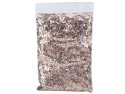 Purpurina Hexagonal De Resina Pet Color Bronce Para Uñas, 50 G, Lentejuelas Mhb-22400