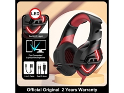 ONIKUMA X15 Pro RGB Head Beam Gaming Auriculares con Micrófono 3.5mm Durable Stereo Surround RGB Switch