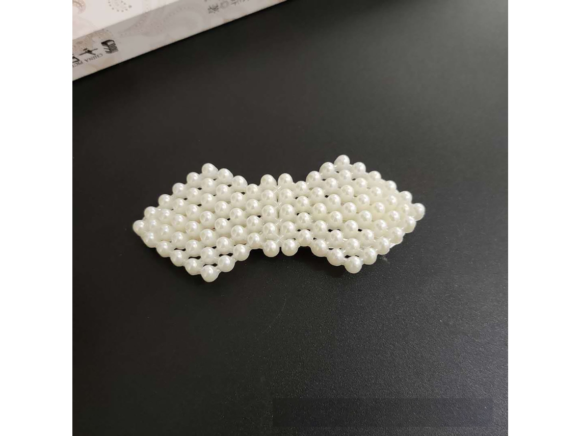 Horquilla De Moda Con Perlas De Imitación Para Flequillo Lateral De Niñas 12