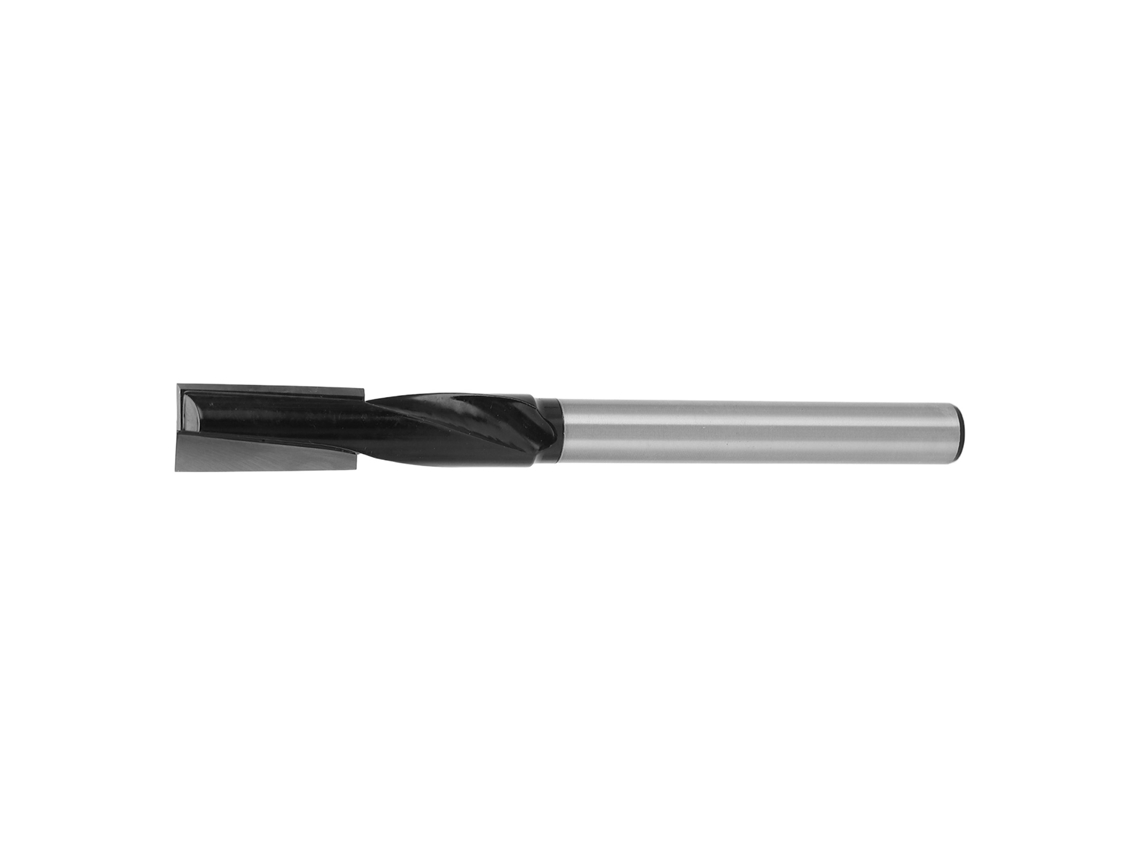 Broca espiral recubierta de PTFE para madera, 1/2 pulgada, perforación precisa y rápida.