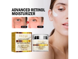 Crema de retinol antiedad, reafirmante e iluminadora. Hidratante con ácido hialurónico y vitamina E.