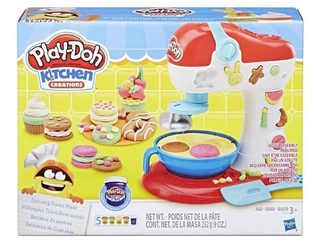 Blocs de Construcción PLAY-DOH Batidora De Postres (Edad Mínima: 3 Años - 8,1 x 27,9 x 21,6 cm)