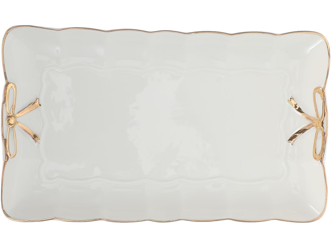 Bandeja Organizadora De Joias (1 Peça), Bandeja Decorativa E Elegante Para Cosméticos E Outros Itens.