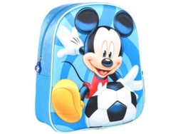 Mochila DISNEY Mickey 3D (Rojo - Poliéster - 7x26x31 cm)