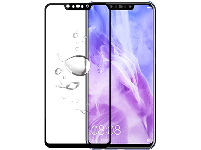 Protector de Cristal Templado Huawei Mate 20 Lite 5D Full Cover Negro