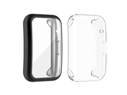 Capa Compatível Com Watch Fit Protetor De Tela Full Cover Case Tpu Macio Anti-risk Total Protection