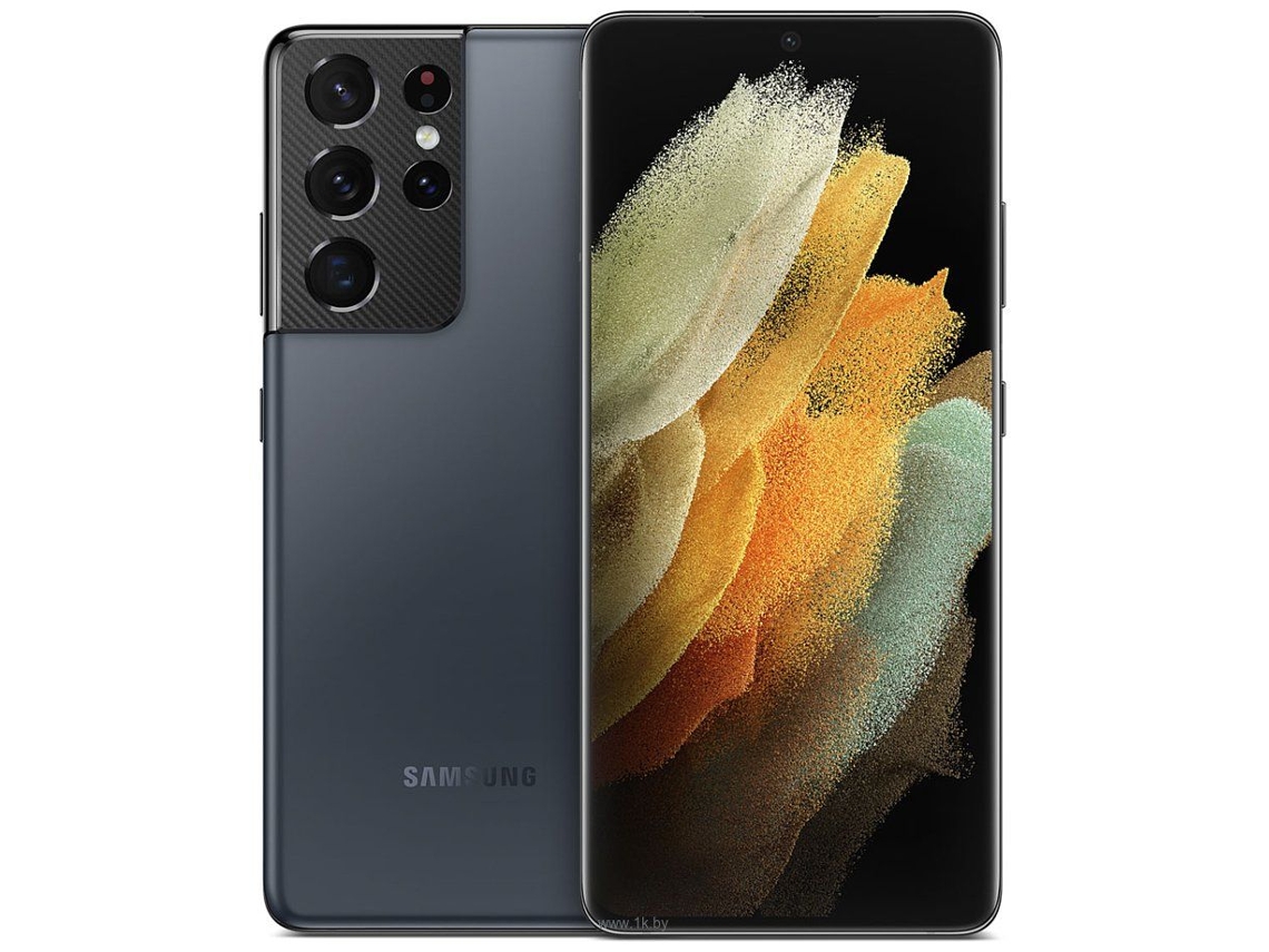 Smartphone SAMSUNG Galaxy S21 Ultra 5G (Reacondicionado Marcas Mínimas - 512 GB - Azul)