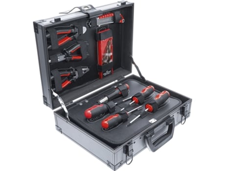 Juego De Herramientas BGS En Caja De Aluminio 66 Piezas