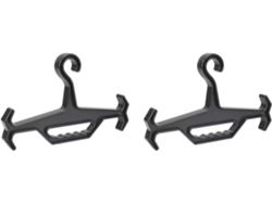 Percha Resistente Para Chaleco De Neopreno, Organizador De Almacenamiento De Equipo De Supervivencia Negro, 2 Piezas