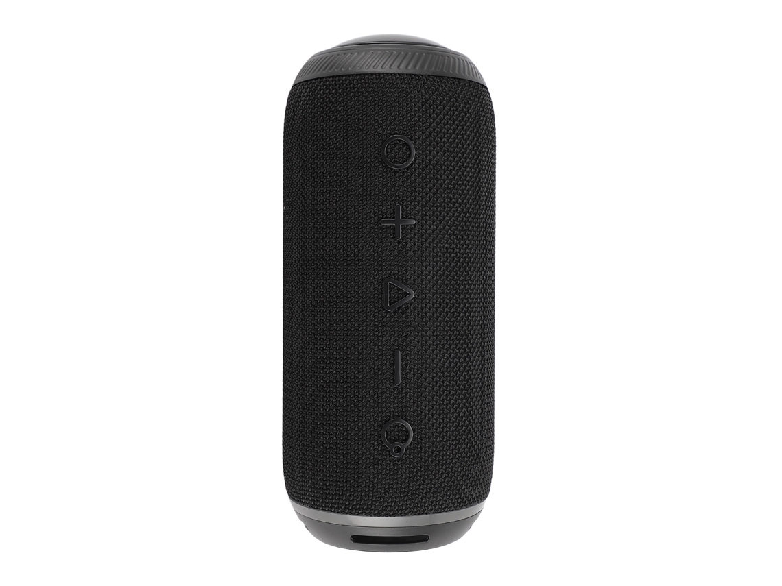 Alto-falante Bluetooth Portátil Ipx4 Luz Led 2x7w Som Hd Mic Integrado Outdoor Preto