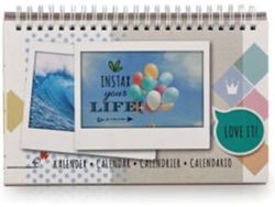 Calendario de Mesa FUJIFILM Instax WIDE Calendar
