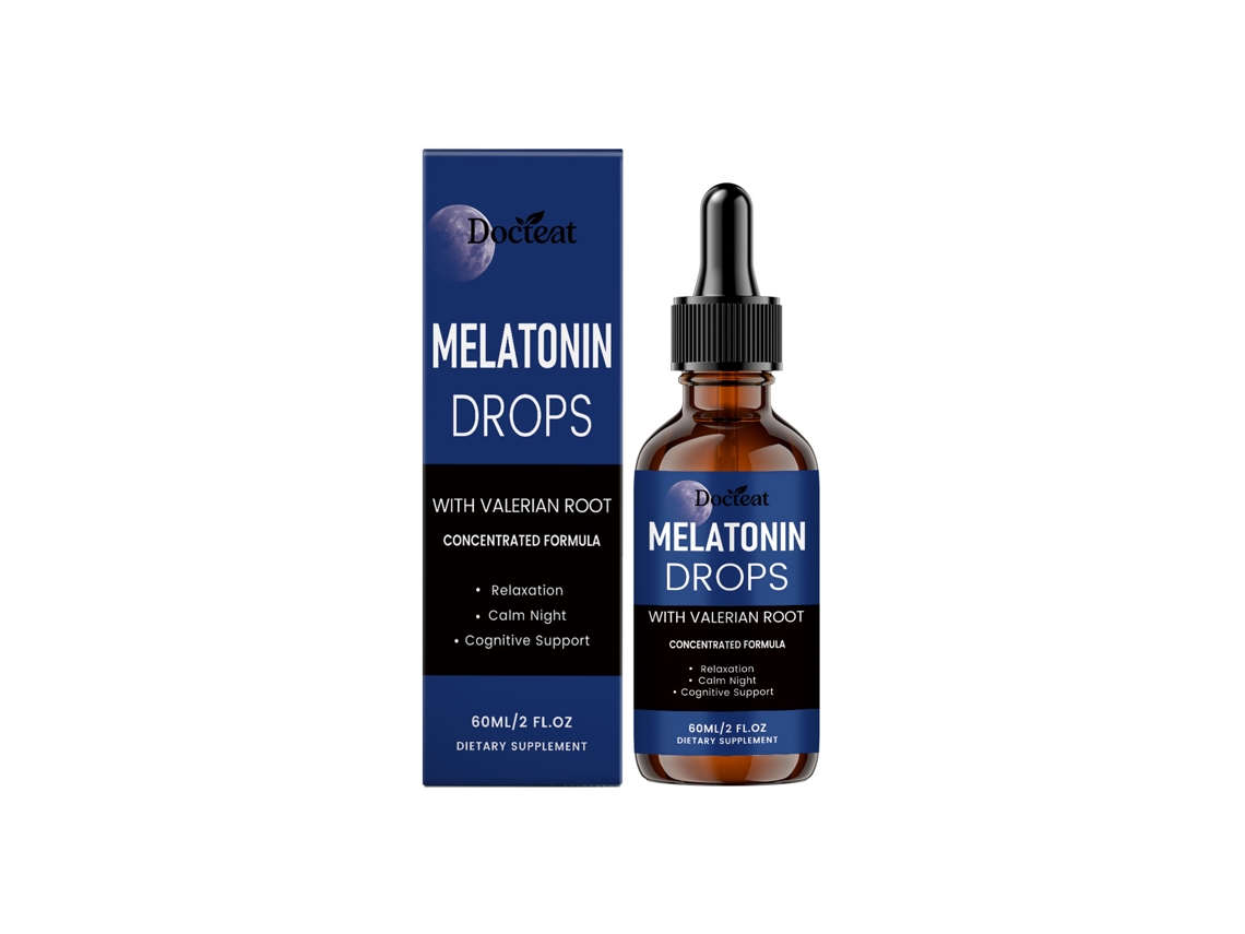 Gotas de valeriana con esencia oral de melatonina