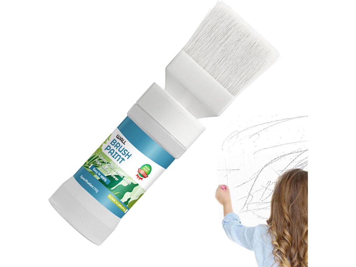 Kit Genérico De Pintura Blanca Para Retoques: Para Murales, Arañazos Y Zonas Secas.