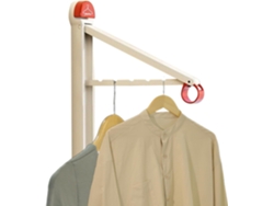Tendedero De Ropa Mural Retráctil Y Plegable, Toallero Para Baño O Balcón.